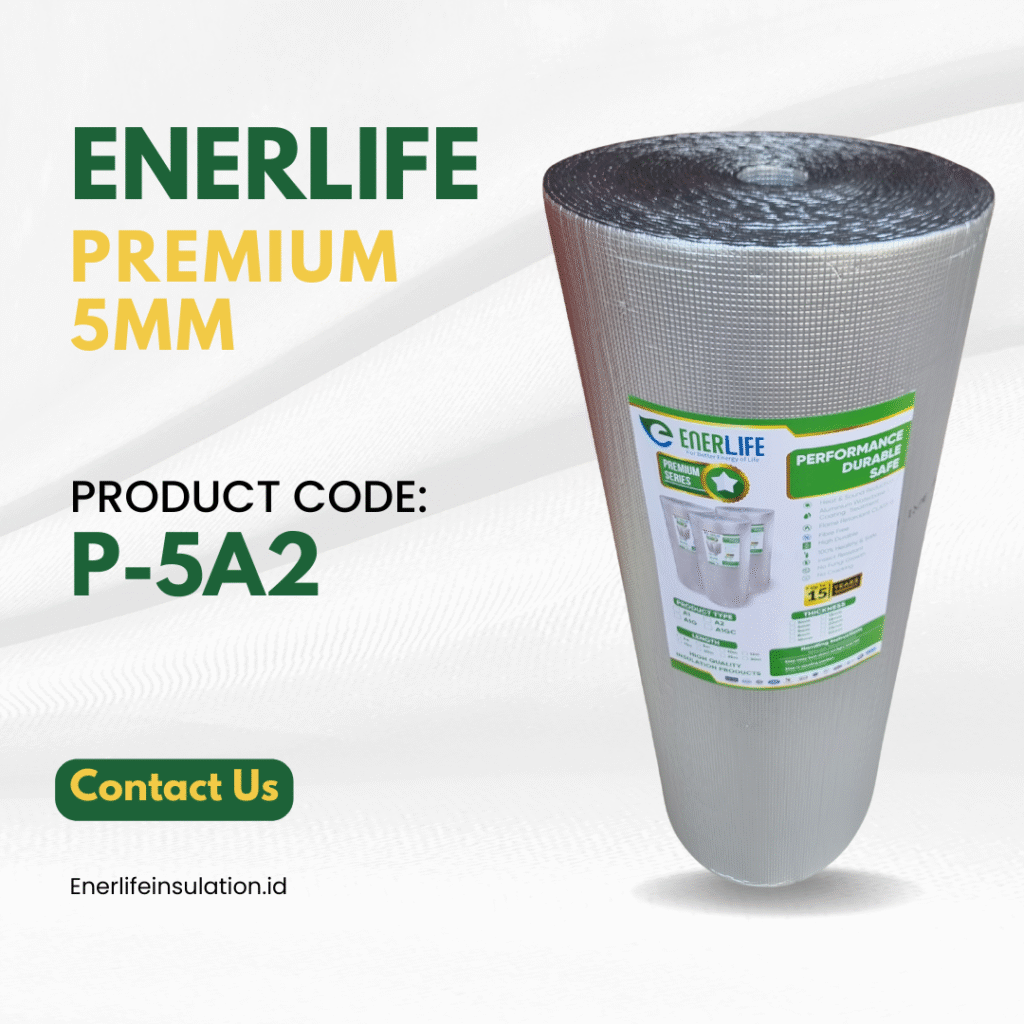 Aluminium Foil Enerlife sebagai Pelengkap Sistem Atap